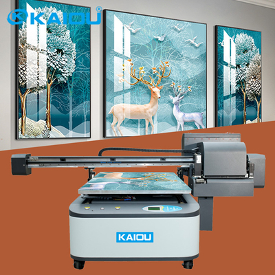 Phone Shell.Card.Udisk.Mobile Power.Hairpin .personalized printing Kaiou 6090 flatbed UV printer ceramic tiles hybrid inkjet 3d uv printer